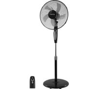 Вентилятор напольный MARTA MT-FN2557A черный/серый 42238