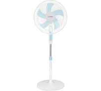 Вентилятор напольный LUMME LU-FN110A белый/голубой 42228