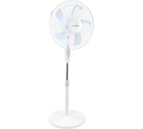Вентилятор напольный LUMME LU-FN110B белый/голубой 44339