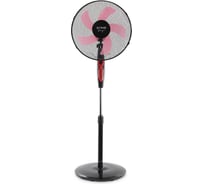 Вентилятор напольный STINGRAY ST-FN4102A черный/красный 40088