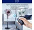 Вентилятор напольный STINGRAY ST-FN4102A черный/красный 40088 12