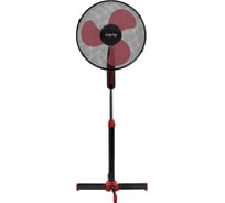 Вентилятор напольный MARTA MT-FN2530 черный/красный 39888