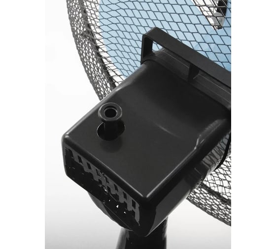 Вентилятор напольный MARTA MT-FN2532 черный/голубой 37621
