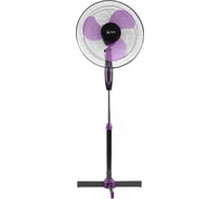 Вентилятор напольный HOME ELEMENT HE-FN1204 черный/фиолетовый 39847