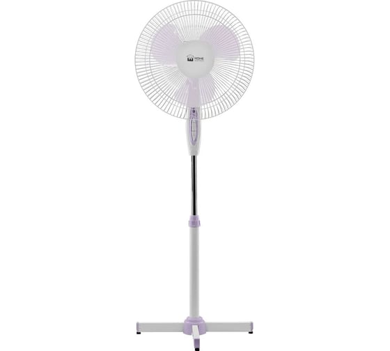 Вентилятор напольный HOME ELEMENT HE-FN1205 белый/лиловый 39849 1