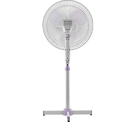 Вентилятор напольный HOME ELEMENT HE-FN1205 белый/лиловый 39849