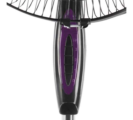 Вентилятор напольный HOME ELEMENT HE-FN1205 черный/фиолетовый 39853