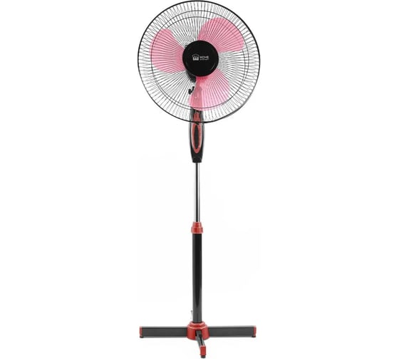 Вентилятор напольный HOME ELEMENT HE-FN1205 черный/красный 39852 1