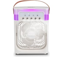 Вентилятор настольный Centek 10Вт, 600мл емкость для воды, увлажнитель, USB Type-С, LED подсветка CT-5085