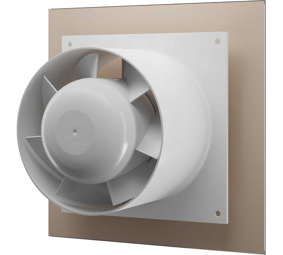 Вытяжной осевой вентилятор Dospel VERONI GLASS 100 S BEIGE 007-7608C