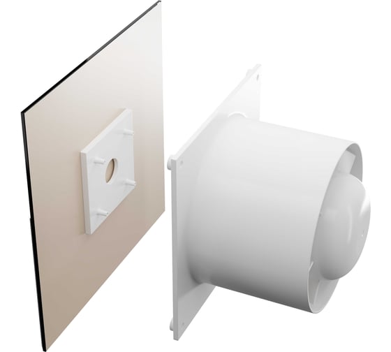 Вытяжной осевой вентилятор Dospel VERONI GLASS 100 S BEIGE 007-7608C