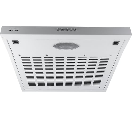 Вытяжка Centek козырьковая, ширина 50 см, 350 м3/час (120 Вт), 3 скорости, LED CT-1801-50 White