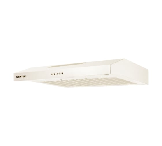 Вытяжка Centek CT-1801-60 Beige козырьковаяширина 60 см, 350 м3/час (120 Вт), 3 скорости, LED