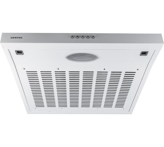 Вытяжка Centek козырьковая, ширина 60 см, 350 м3/час (120 Вт), 3 скорости, LED CT-1801-60 White
