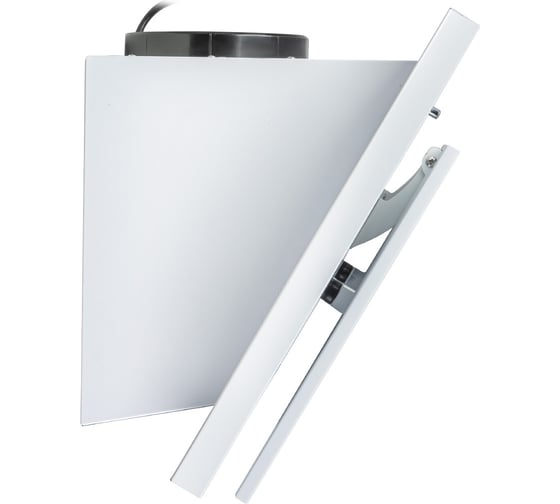 Наклонная вытяжка Centek ширина 60 см, металл, 600 м3/час (68 Вт), 3 скор, LED CT-1826-60 White