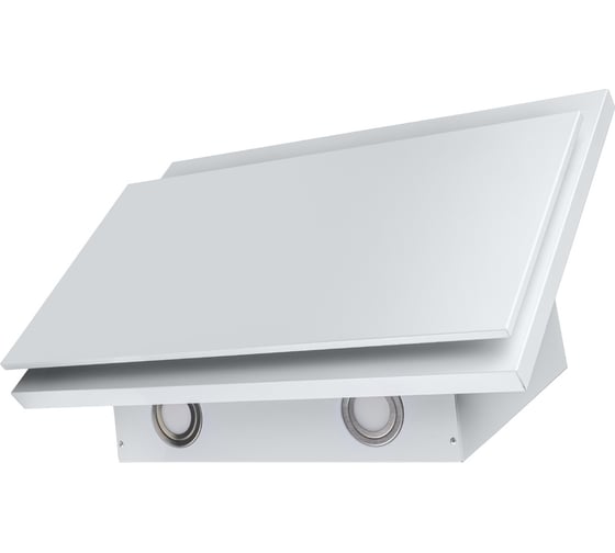 Наклонная вытяжка Centek ширина 60 см, металл, 600 м3/час (68 Вт), 3 скор, LED CT-1826-60 White