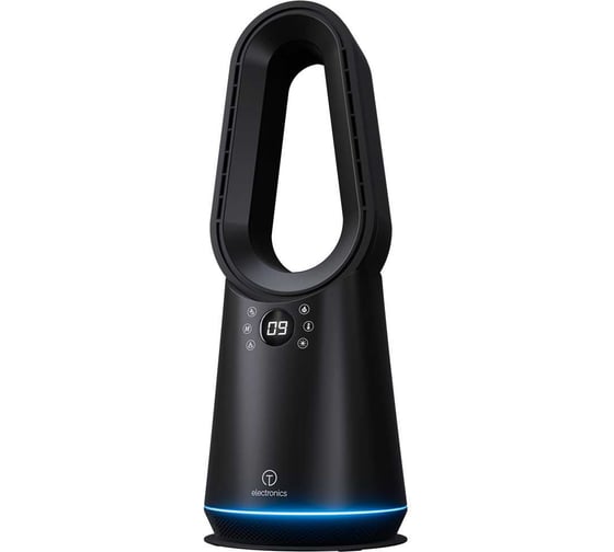 Безлопастной вентилятор настольный Titan Electronics черный TELFAN002BLACK