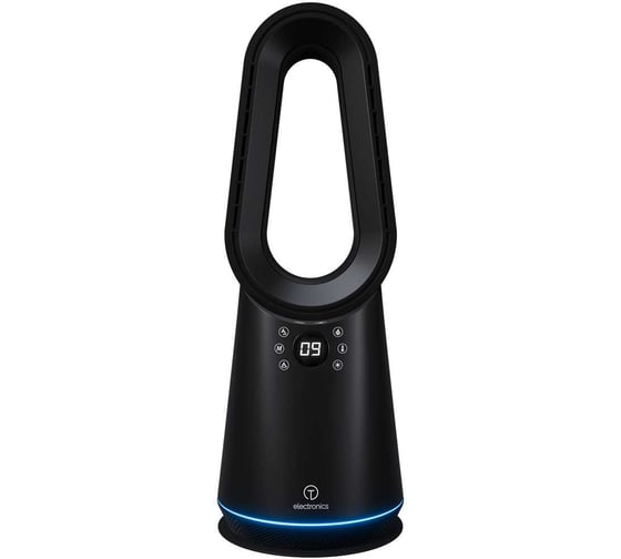 Безлопастной вентилятор настольный Titan Electronics черный TELFAN002BLACK