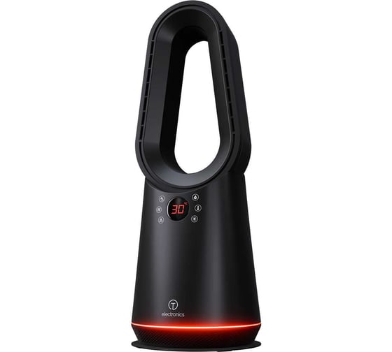 Безлопастной вентилятор настольный Titan Electronics черный TELFAN002BLACK