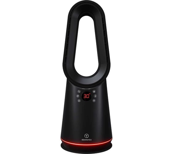 Безлопастной вентилятор настольный Titan Electronics черный TELFAN002BLACK