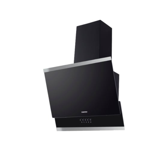 Наклонная вытяжка Centek ширина 60 см, 750 м3/час (123 Вт), 3 скорости, LED CT-1828-60 INOX 1