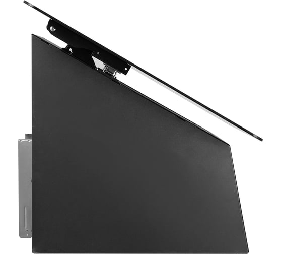 Наклонная вытяжка Centek ширина 60 см, 1000 м3/час (233 Вт), 3 скорости, LED, сенсор, CT-1829-60 Black