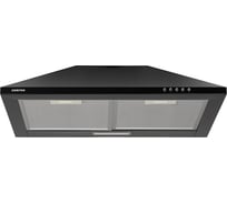 Вытяжка Centek черный, ширина 60 см, купол, 800 м3/час, 250 Вт, 3 скорости, СТ-1820-60 BLACK