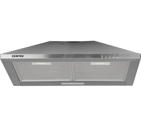 Вытяжка Centek сталь, ширина 60 см, купол, 800 м3/час, 250 Вт, 3 скорости, СТ-1820-60 SS
