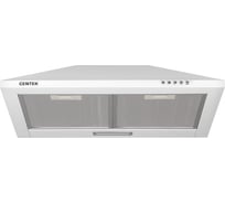 Вытяжка Centek белый, ширина 60 см, купол, 800 м3/час, 250 Вт, 3 скорости, СТ-1820-60 White