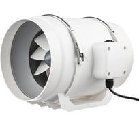 Осевой канальный 2-х скоростной вентилятор ВИЕНТО O 200 мм. 900/1200 м.куб/час + шнур с вилкой corsAIR 200