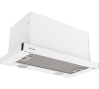 Кухонная вытяжка Elikor Интегра GLASS 60П-650-В2Л, белый/белый 934745