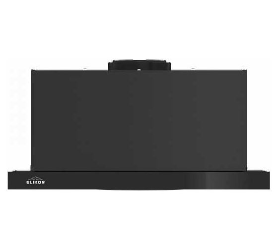Кухонная вытяжка Elikor Интегра GLASS 60П-650-В2Л, черный/черный 934207