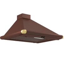Кухонная вытяжка Elikor Сатурн 60П-180-В1Л, медный антик/медь/золото 221999
