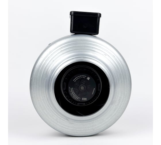 Вентилятор канальный KRAFTAIR круглый ВКК-125 в металлическом корпусе ВКК-125М 1