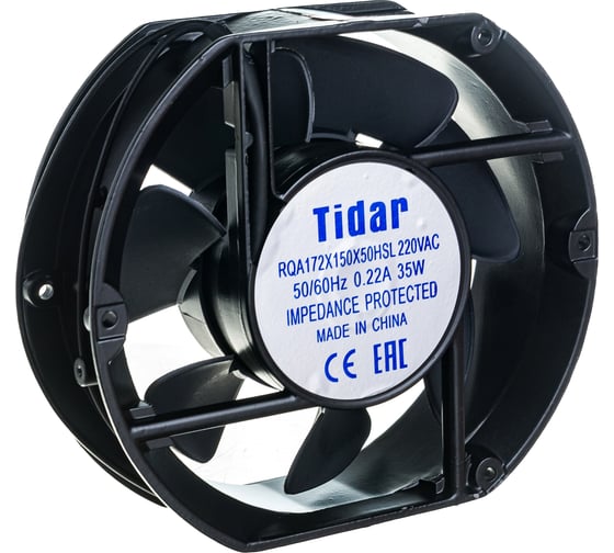 Вентилятор TIDAR RQA 172x150x50HSL 220VAC 56361