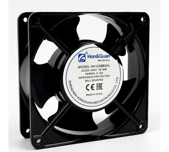 Вентилятор осевой компактный KRAFTAIR HA1238B2HL 1