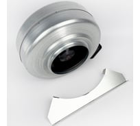 Вентилятор канальный круглый ВКК-150 в металлическом корпусе KRAFTAIR ВКК-150М