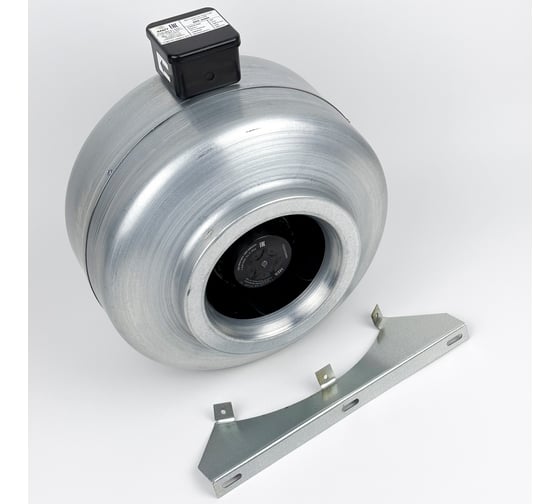 Вентилятор канальный KRAFTAIR круглый ВКК-200 в металлическом корпусе ВКК-200М 1