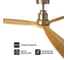Потолочный вентилятор Lantau Pine Wood DC 132 DREAMFAN 33502DC 6