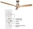 Потолочный вентилятор Lantau Pine Wood DC 132 DREAMFAN 33502DC 7