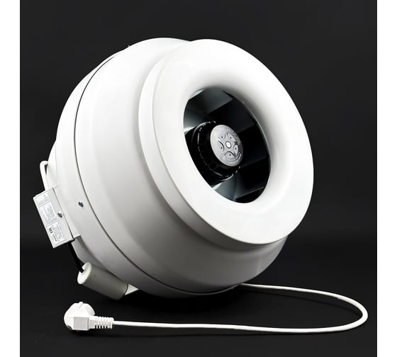 Комплект KRAFTAIRвентилятор канальный круглый с вилкой ВКК-315V+вилка 1