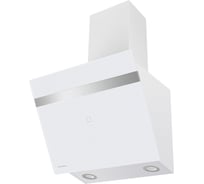 Кухонная вытяжка MAUNFELD Medway 60 белый/вставка сатин MEDWAY 60 Glass White/ Stripe Inox