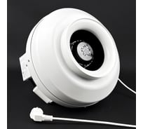 Комплект KRAFTAIR вентилятор канальный круглый с вилкой ВКК-200V+вилка