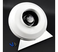 Комплект KRAFTAIR вентилятор канальный круглый с кронштейном ВКК-160V+кронштейн
