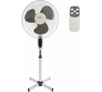 Напольный вентилятор DUX DX-1601R с пультом и таймером, 40 Вт, 220V, цвет белый, серый 60-0209