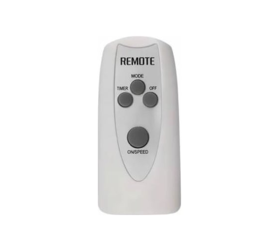 Напольный вентилятор DUX DX-1601R с пультом и таймером, 40 Вт, 220V, цвет белый, серый 60-0209