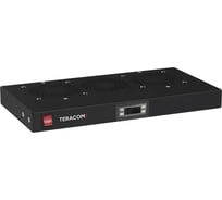 Блок охлаждения EKF TERACOM PRO 1U 2 вентилятора с выключателем и электронным термостатом чёрный TRP-FN-21T-BK