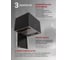Вытяжка MBS ACORUS 500 ISLAND BLACK 6236 2