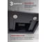 Вытяжка кухонная MBS BERGIA 600 BLACK 6408 3