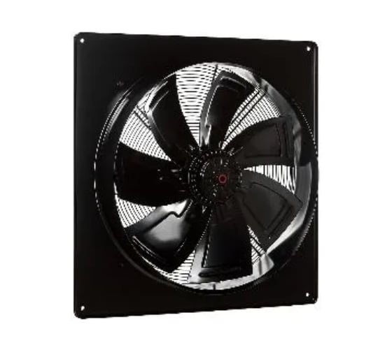 Нагнетающий осевой вентилятор с настенной панелью KRAFTAIR YWF4D-630B-168/65-B 1